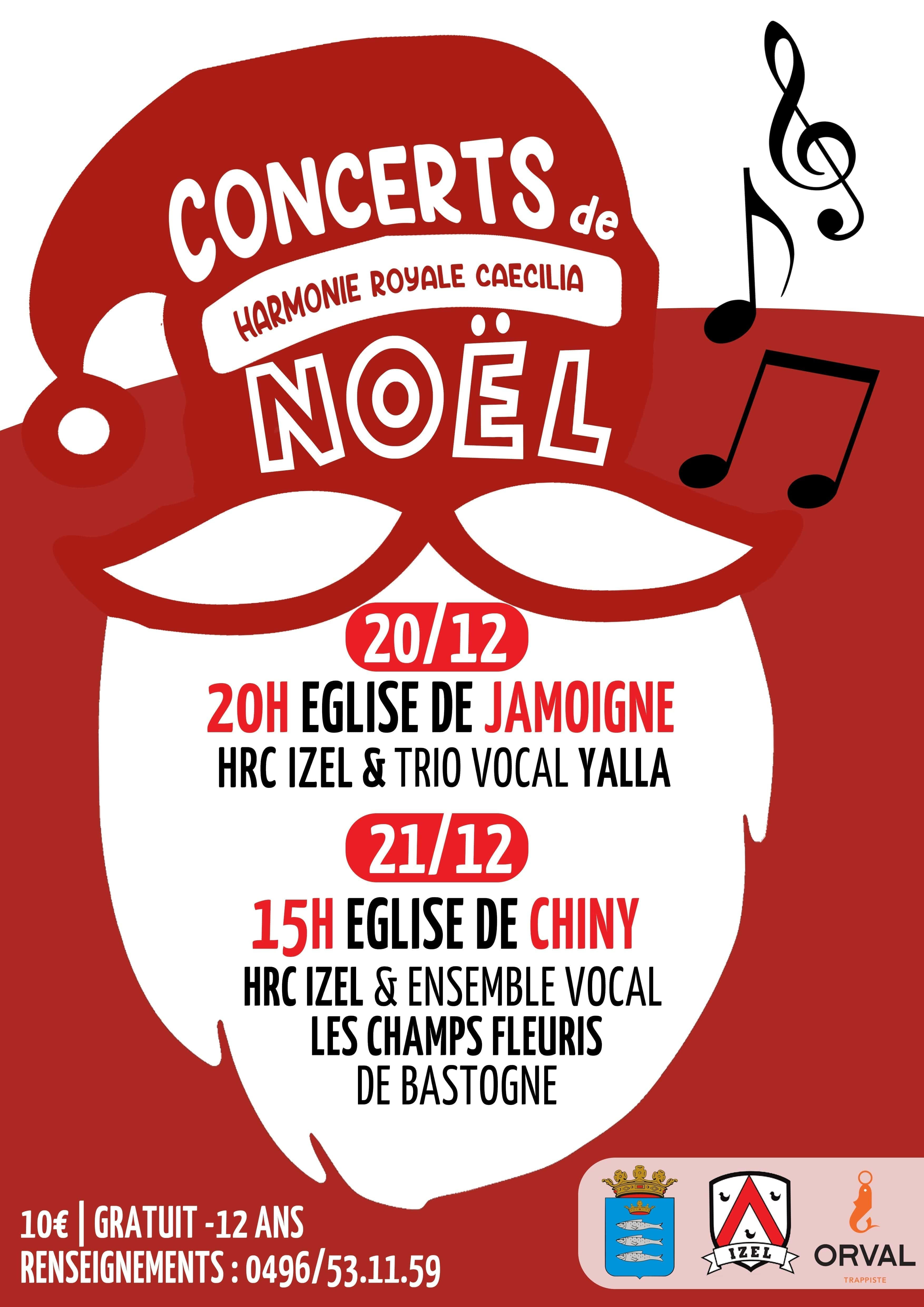 Concerts de Nol 20 et 21 Dec 2025