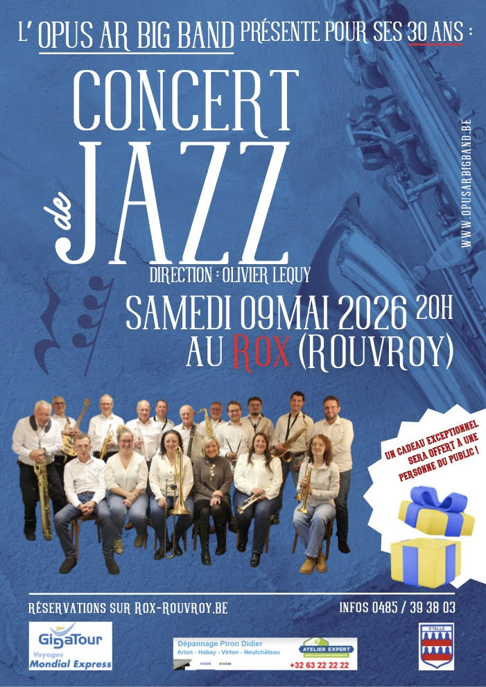 Concert jazz 09 Mai 2026