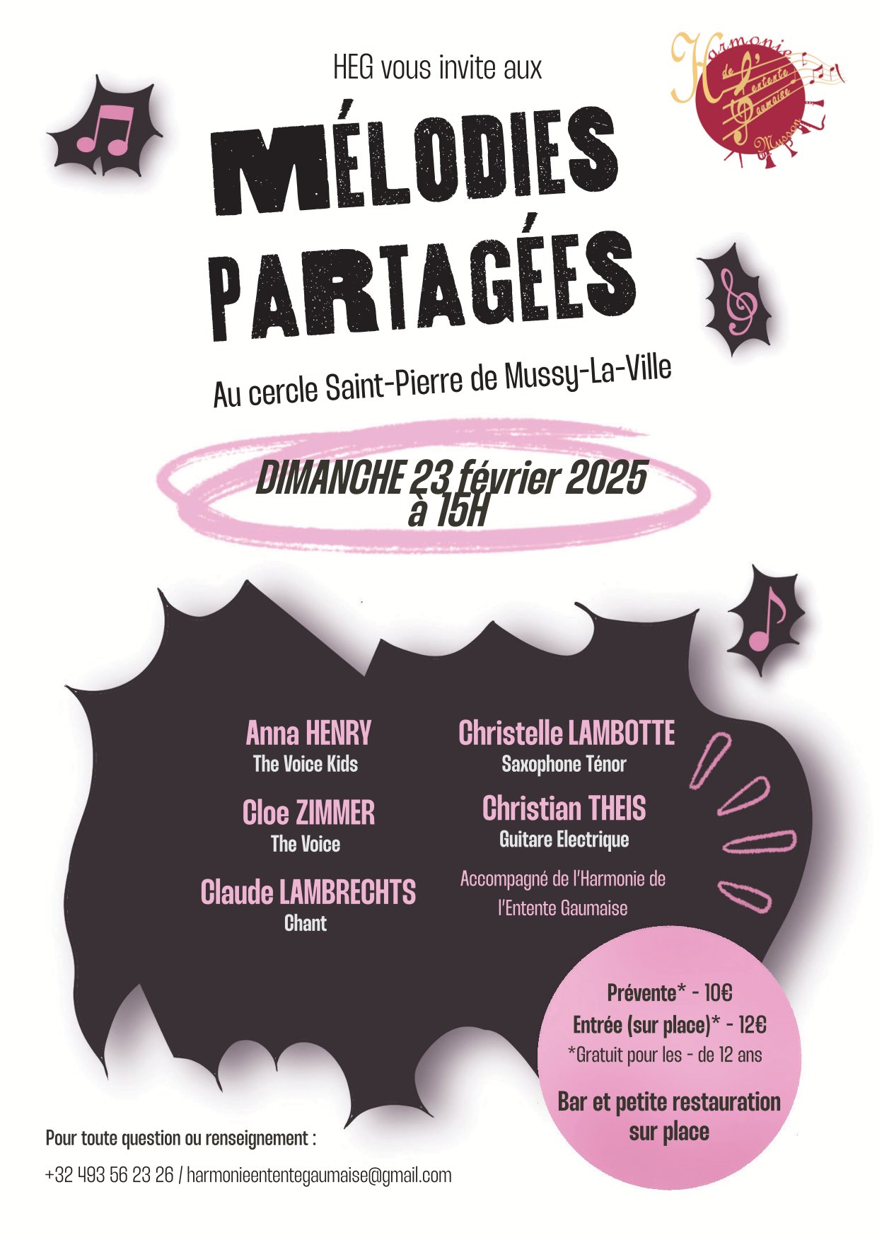 Affiche mlodies 23 02 2025 1