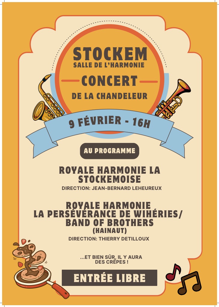 affiche concert chandeleur 09 Fev 2025